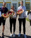 Award winners: Christian Stæhr, Zarmiga Karunanithi, Daniel Fyenbo & Jennifer van der Horst